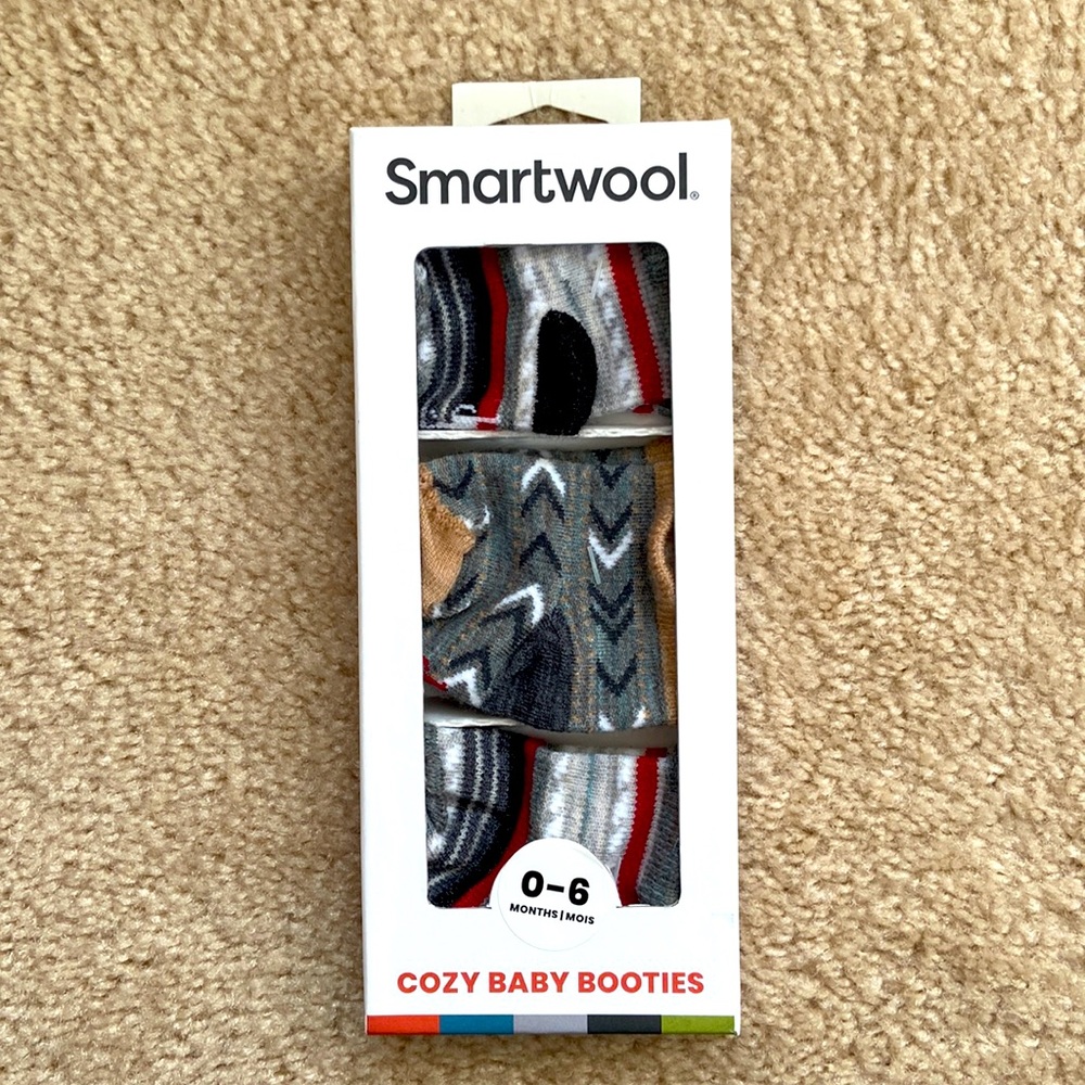 Smartwool 0-6 Baby socks.Brand new.